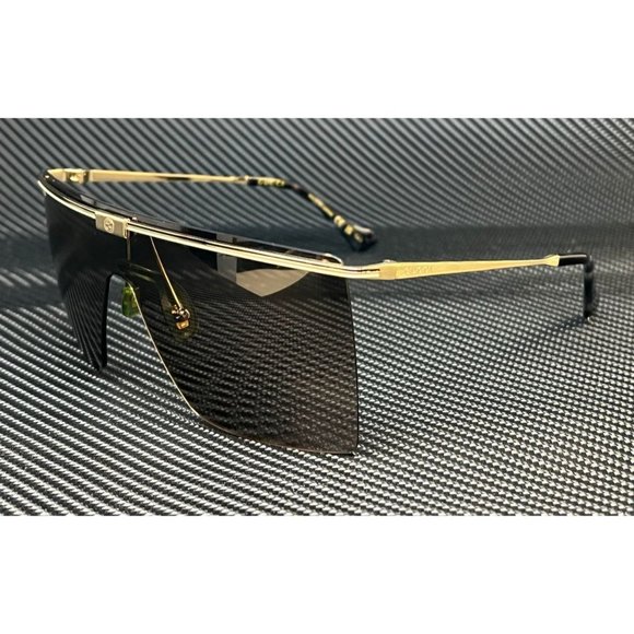 Gucci Gold Brown 65mm Sunglasses - Picture 1 of 5